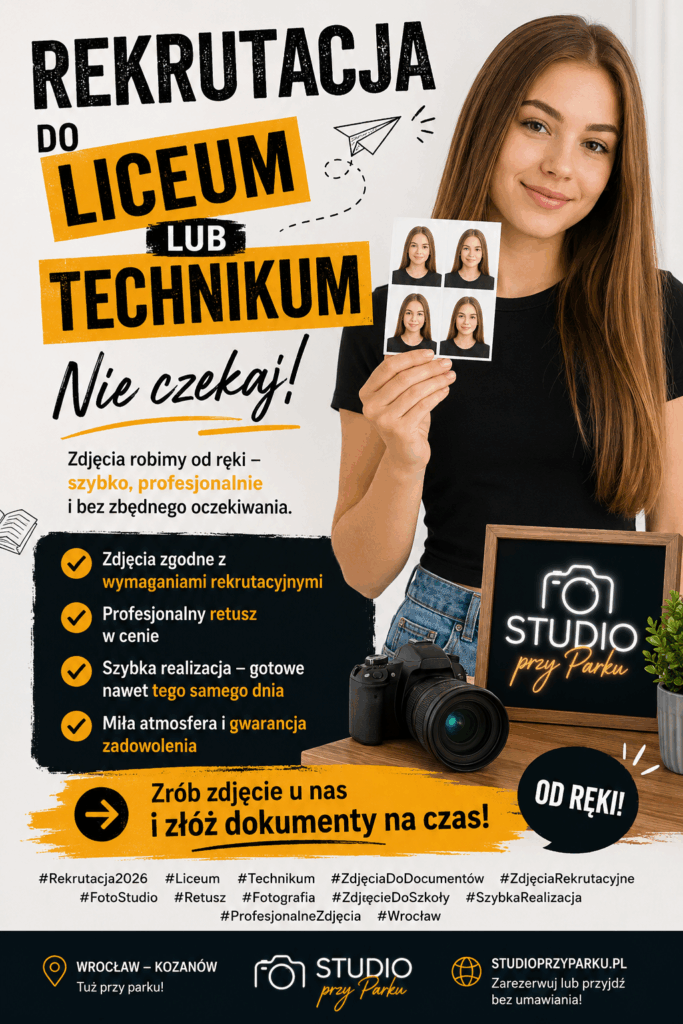 zdjęcia do legitymacji szkolnej